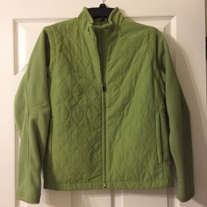 Green Quilted Jacket
